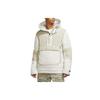 Half-Zip Spliced Hooded Pullover Jacket Men Tops Off-White CU4420-072