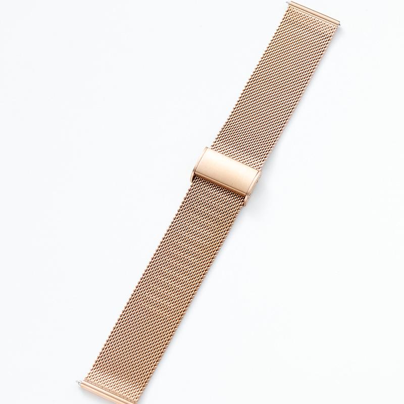 Доступный: Миланский ремешок из нержавеющей стали для Huawei GT4 и Samsung iWatch, с пряжкой Huawei.