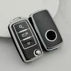 ТПУ Чехол-футляр для умного брелока авто Подходит для Volkswagen Vw Polo Golf Passat Tiguan Beetle Caddy T5 Up Eos Skoda Octavia Seat Leon Altea