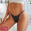 3PCS/Set Cotton Panties Underwear Bikini Style Women's Lingerie Sexy Panties Female Underpants Design Waist Band Briefs Pantys