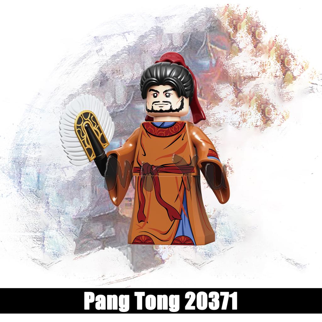 Королевства Китайский герой Минифигурка Древние военные генералы Дэн Ай Модели Детские игрушки Строительные блоки Подарок Мальчики Девочки