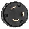 Plug Adapter L5-30P Twist Lock Electrical Plug 3 Pole Black Plug Connector AC 125V 30A Plug Industrial Application