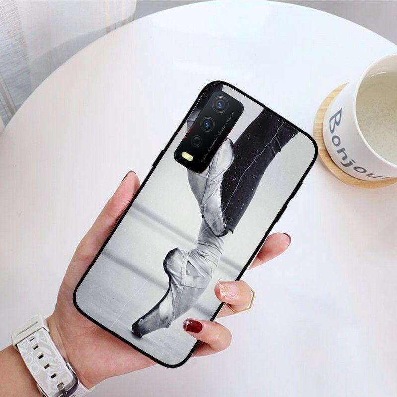 Ballerina En Pointe Funda Phone Cover For Vivo Y31 Y30 Y33S Y11S Y12S Y17 Y20 Y21 Y21S Y1S Y53S Y15 Y19 Y91C V23 5G Cases Coque