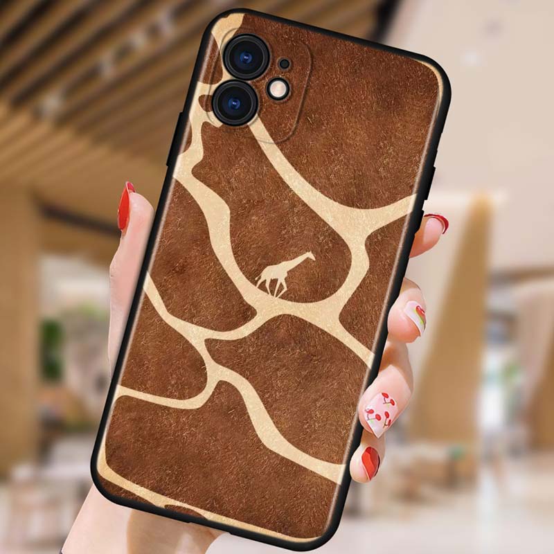 Чехол для телефона с изображением жирафа для iPhone Samsung Galaxy Redmi Xiaomi Oppo OnePlus Note SA 7 8 9 10 11 12 13 14 20 21 22 23 53 54 Pro Max Plus Ultra TPU Soft