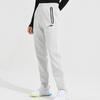Li Ning Badminton Collection, Solid Color Logo Print Bouquet Foot Fleece Casual Knitted Sweatpants Women's AKLS986-1