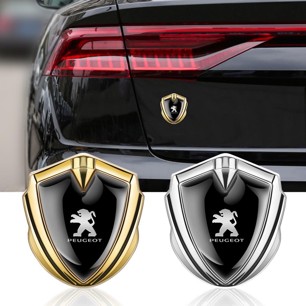 2026 Hot Car Sticker 1PCS 3D Metal Auto Styling Logo Car Sticker Badge Emblem Tail Decal For Peugeot 207 3008 206 208 308 307 40