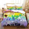 Новый комплект постельного белья Jacknjellify, односпальная кровать, двуспальная кровать размера «king-size», комплект постельного белья для взрослых и детей, комплект простыней с 3D-аниме