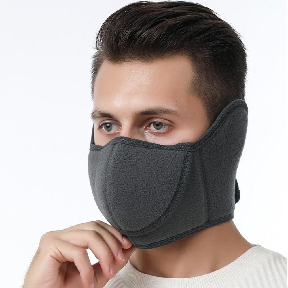 Сохраняющая тепло маска для катания Дышащая ветрозащитная маска Модная защита ушей Наушники Зима