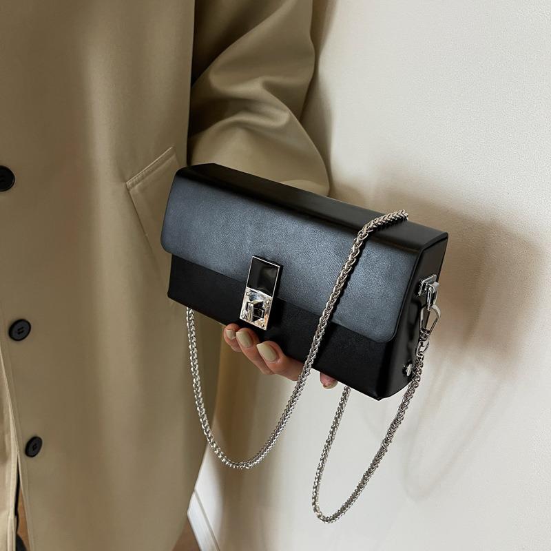 Премиальная маленькая сумка женская сумка новая осенняя универсальная цепочка на плечо сумка-мессенджер текстурная коробка маленькая квадратная сумка