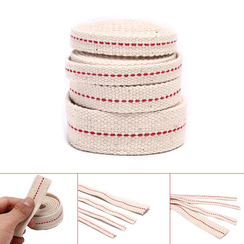 1M Kerosene Lamp Wick Braided Cotton Wick Flat Cotton Oil Lamp Wick For Oil Lamp