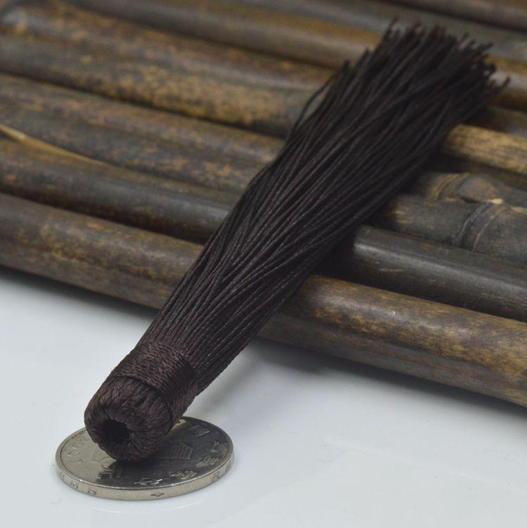 12cm High-Grade Vertical Tassel Car Hanging Sachet with Chinese Knot