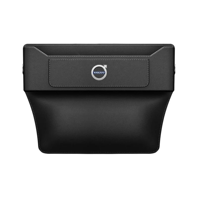 Car Seat Gap Organizer Seat Crevice Slot Storage Box For Volvo V60 XC60 XC90 S60 XC40 V40 S80 T6 V90 EX90 S90 V70 Accessories