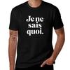 Graphic Tees for T Je Cotton Man Shirt Ne Percent Man Sais Shirts Quoi. for 100 T-Shirt T