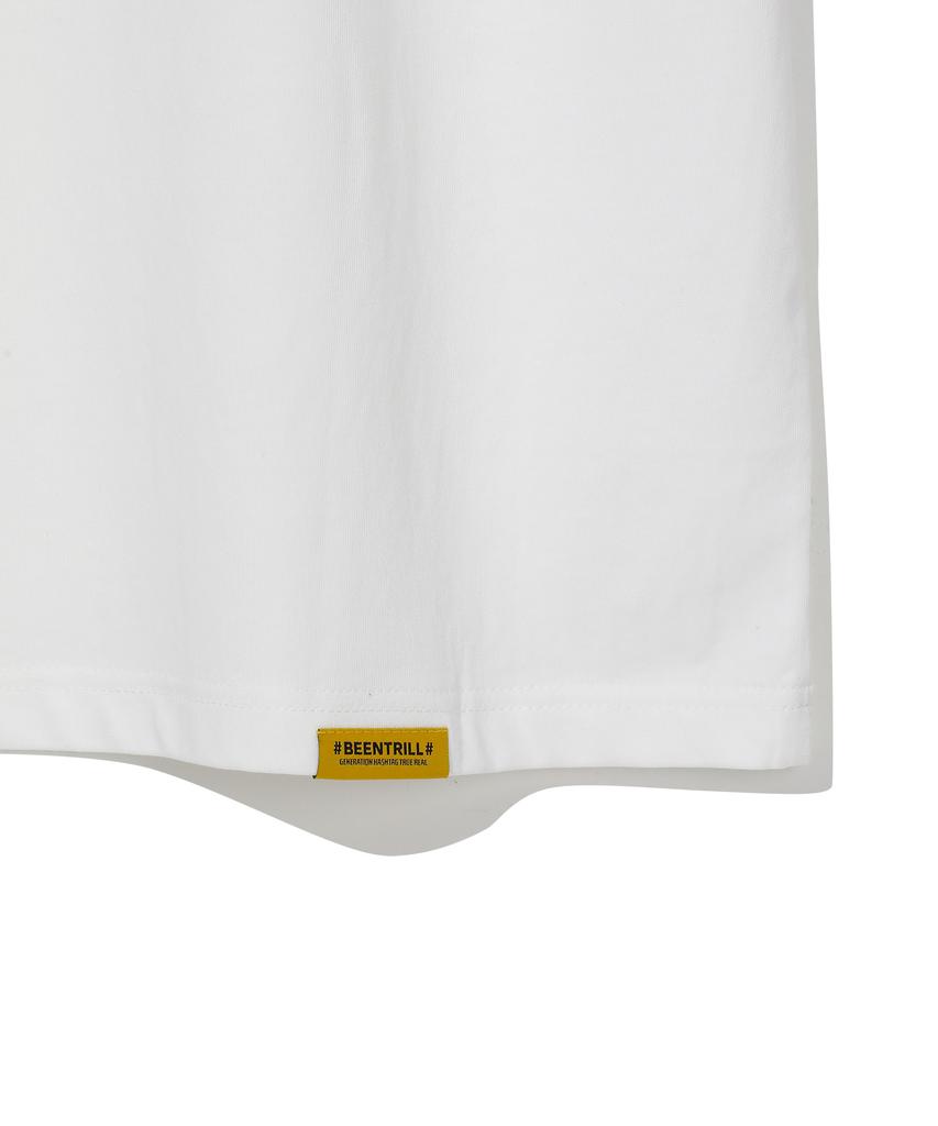 BEENTRILL Standard Logo T-Shirt (Off-White)