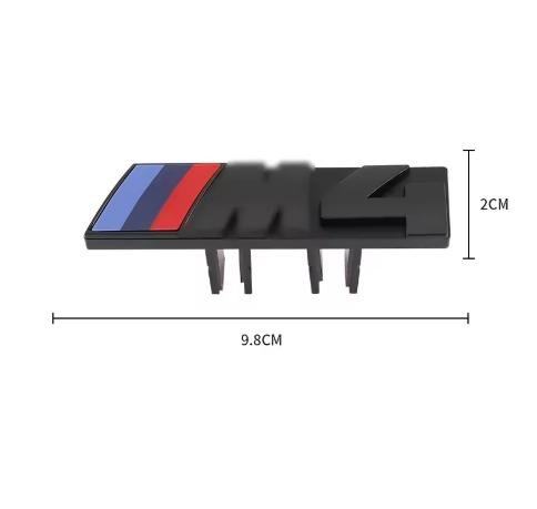 3D Car Front Grille M Badge Emblem Decoration Accessories For bAB-BMW M M1 M2 M3 M4 M5 M6 M7 E39 E87 E60 E46 E53 E90 F10 F20 F25 BW4