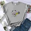 Bubu Dudu tshirt female harajuku goth japanese jojifuku dollette t shirt dollette meme korean fashion anime Retro