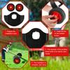 Weed Trimmer Support Wheel Household Manual Lawn Trimmer Adjustable Garden Accessories Weeding Pruning Double Wheel Bracket