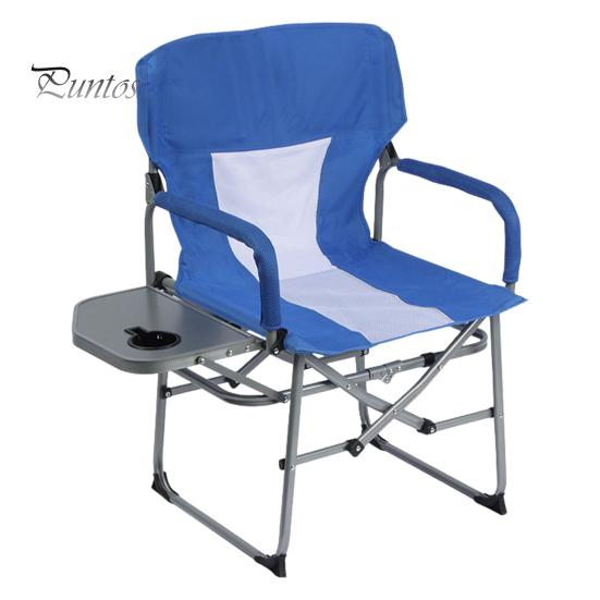 Уличный складной стул с подстаканником, приставным столиком, портативный, легкий, прочный, для кемпинга, пешего туризма, пикника, рыбалки, складной стул, сиденье