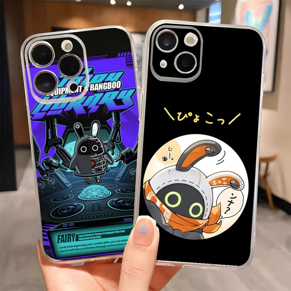 Zenless Zone Zero ZZZ Чехол для телефона Bangboo для IPhone 15 Pro Max 16 Pro Max 14 13 11 12 Mini Xs X Xr 7 8 Plus Se Прозрачный чехол
