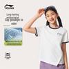 LI-NING Kids' Girls' Ice-Feel Anti-Bacterial Short Sleeve Sport T-Shirt