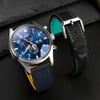 20 мм 21 мм ремешок для часов из ткани, нейлона, холста и кожи, для часов IWC Aviator Mark 18 Pilot Little Prince, португальский ремешок