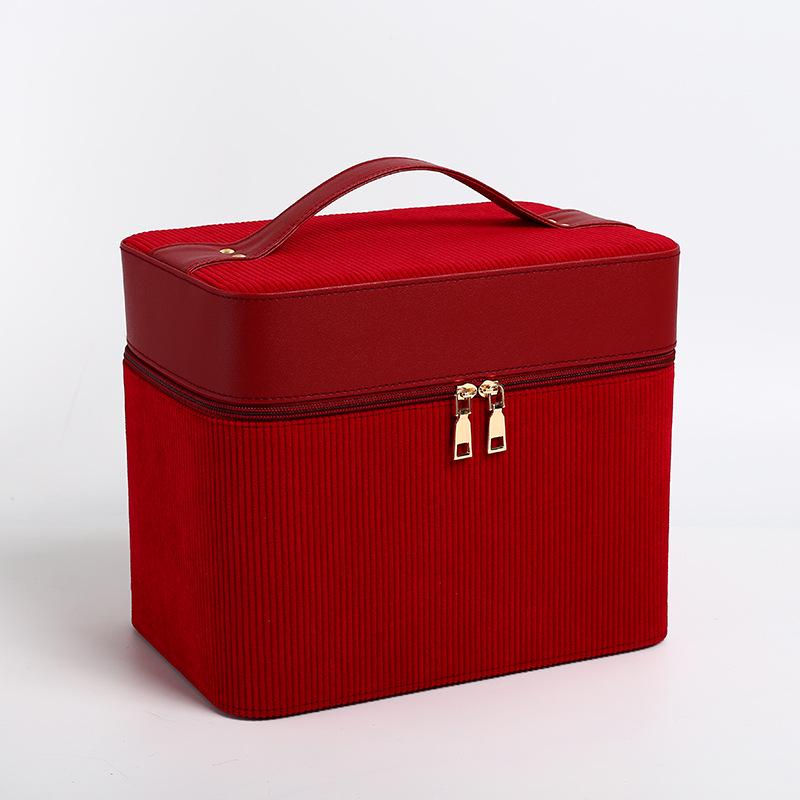 Минималистичный кейс большой вместимости для макияжа и туалетных принадлежностей для профессиональных визажистов