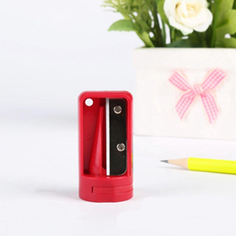 Blue Carpenter Pencil Sharpener Portable Woodwork Pencil Cutter Woodworking Hand Tools   Student