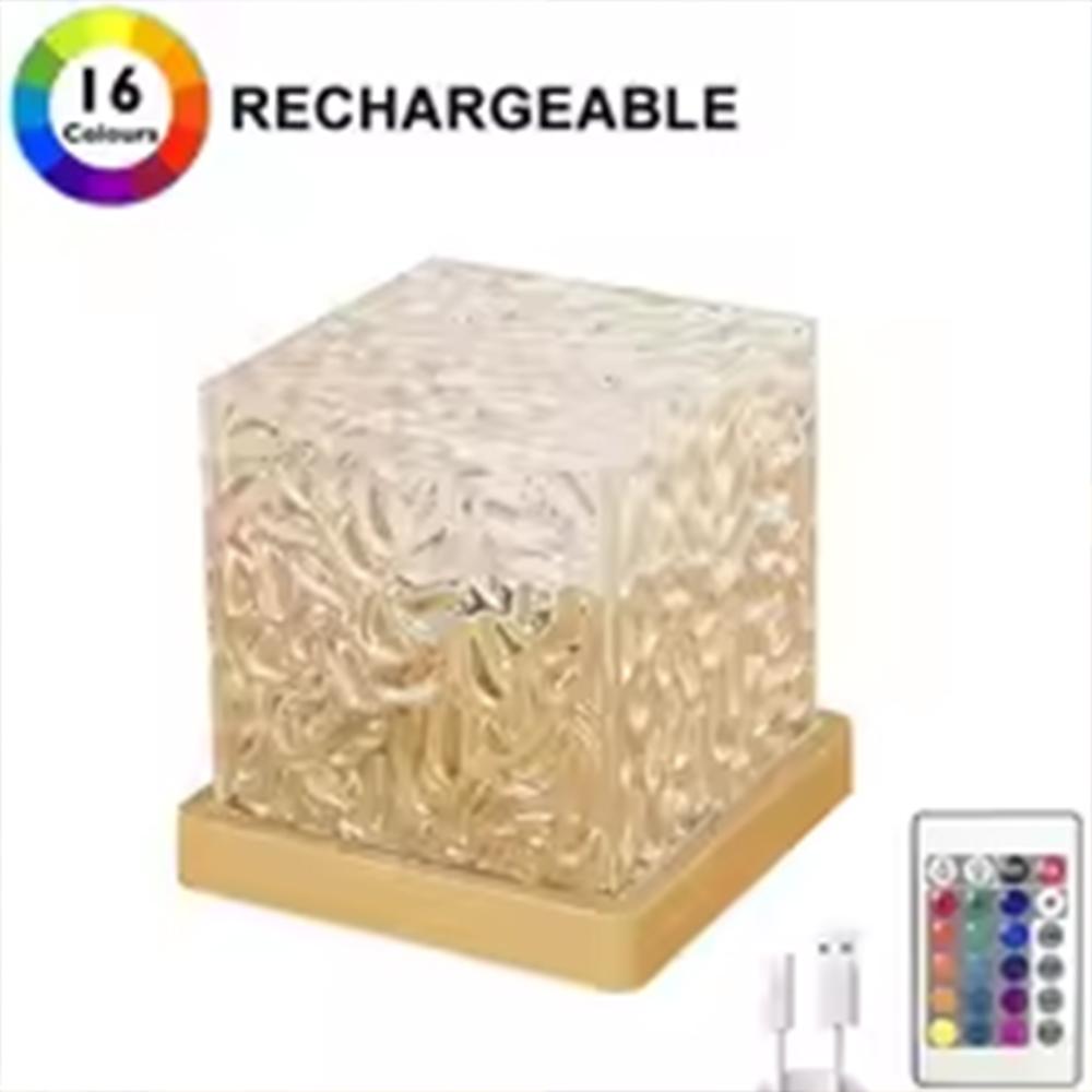 HOMEFISH RGB 16 цветов Ночник с пультом Проектор волн океана и северного сияния Перезаряжаемая настольная лампа для декора дома и спальни