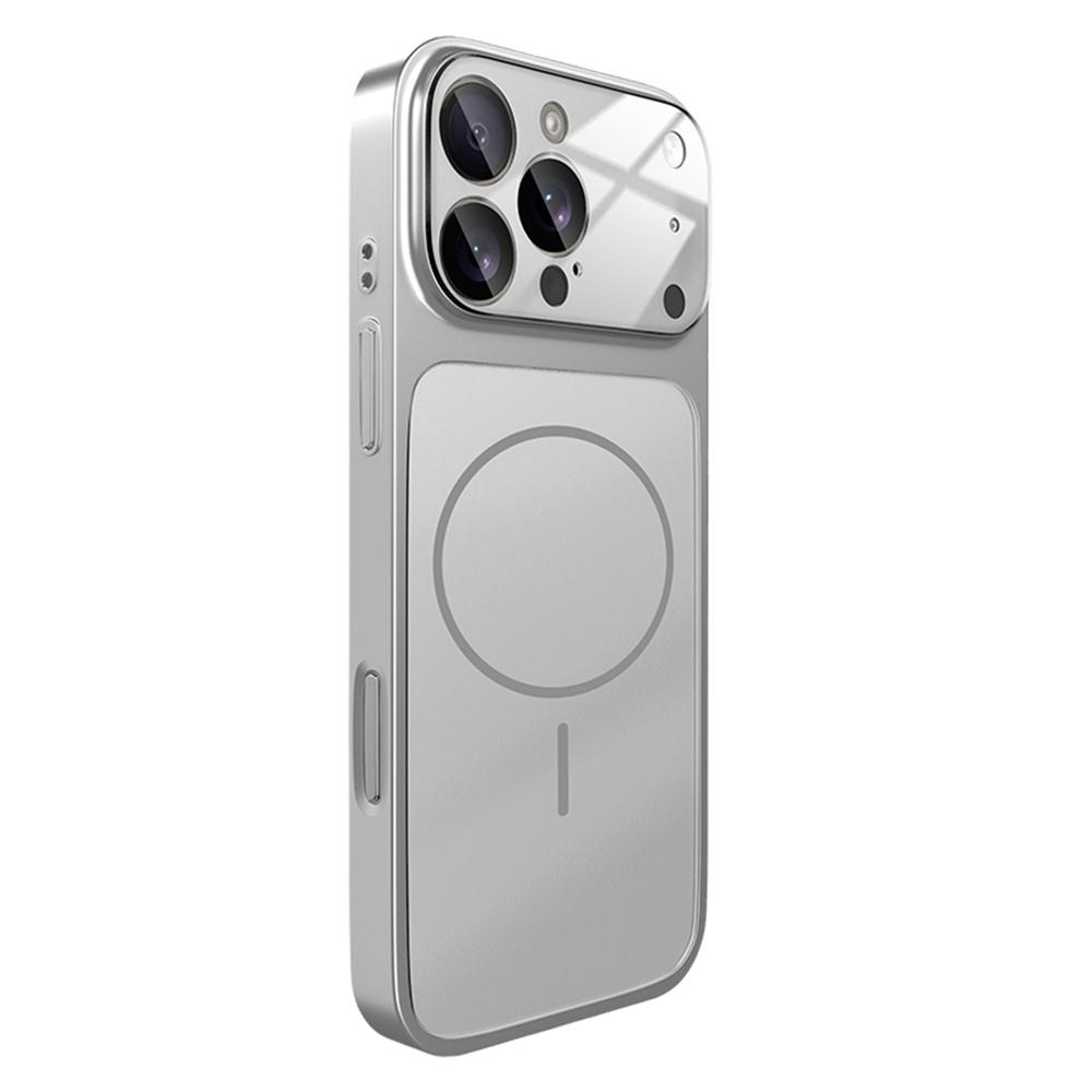 Оригинальное Нано Матовое Стекло Для Магнитного Чехла Magsafe Для iPhone 17 Air 16 15 14 Plus 13 Pro Max Мягкий Бампер Бронированная Крышка