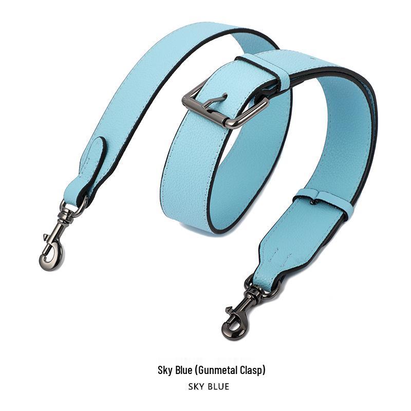 Универсальный широкий плечевой ремень из коровьей кожи с зернистой текстурой личи для сумки Dionysus (модель: MHS-A-9)