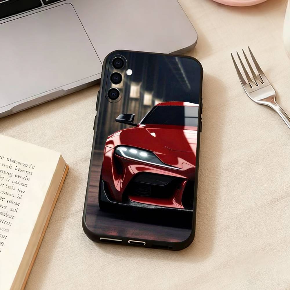 Спортивный чехол C-Car Supraes-s для Samsung Galaxy A73, A72, A71, A70, A53, A52, A51, Других Мягкий Черный Чехол