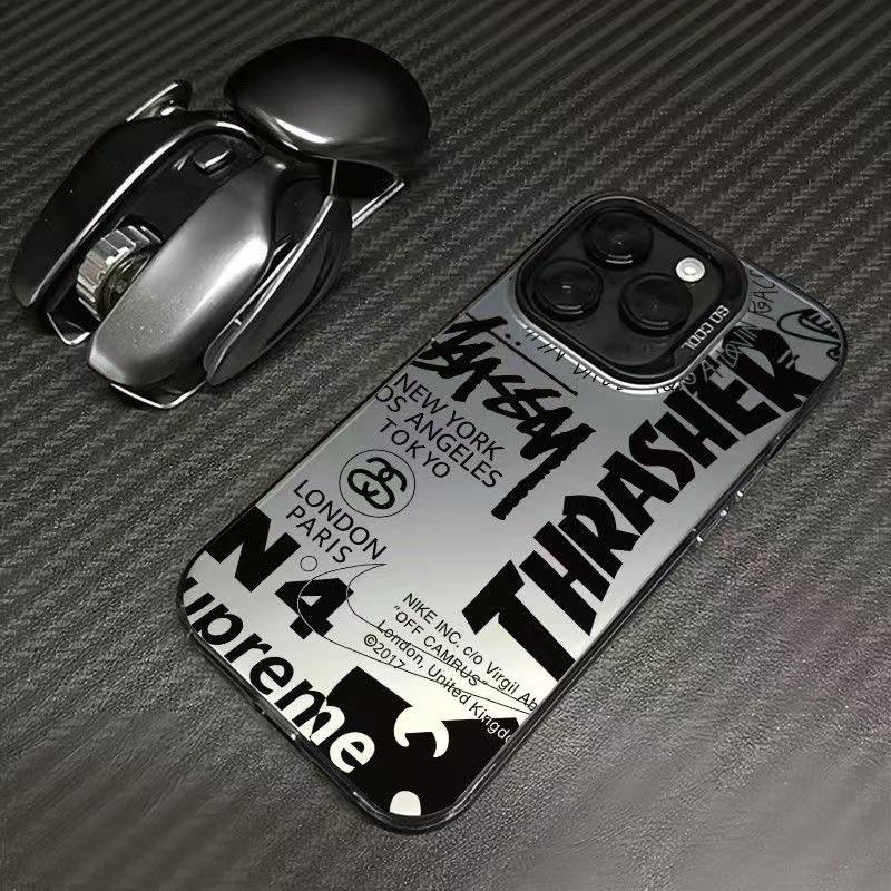 Модный чехол Icon для iPhone 17Air, 16Pro, 15Pro, 14Pro