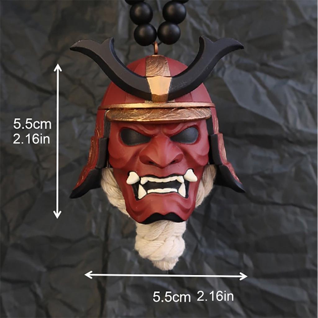 Шлем Самурай-Кабуто/Хання, японское зеркало заднего вида автомобиля Они, подвеска