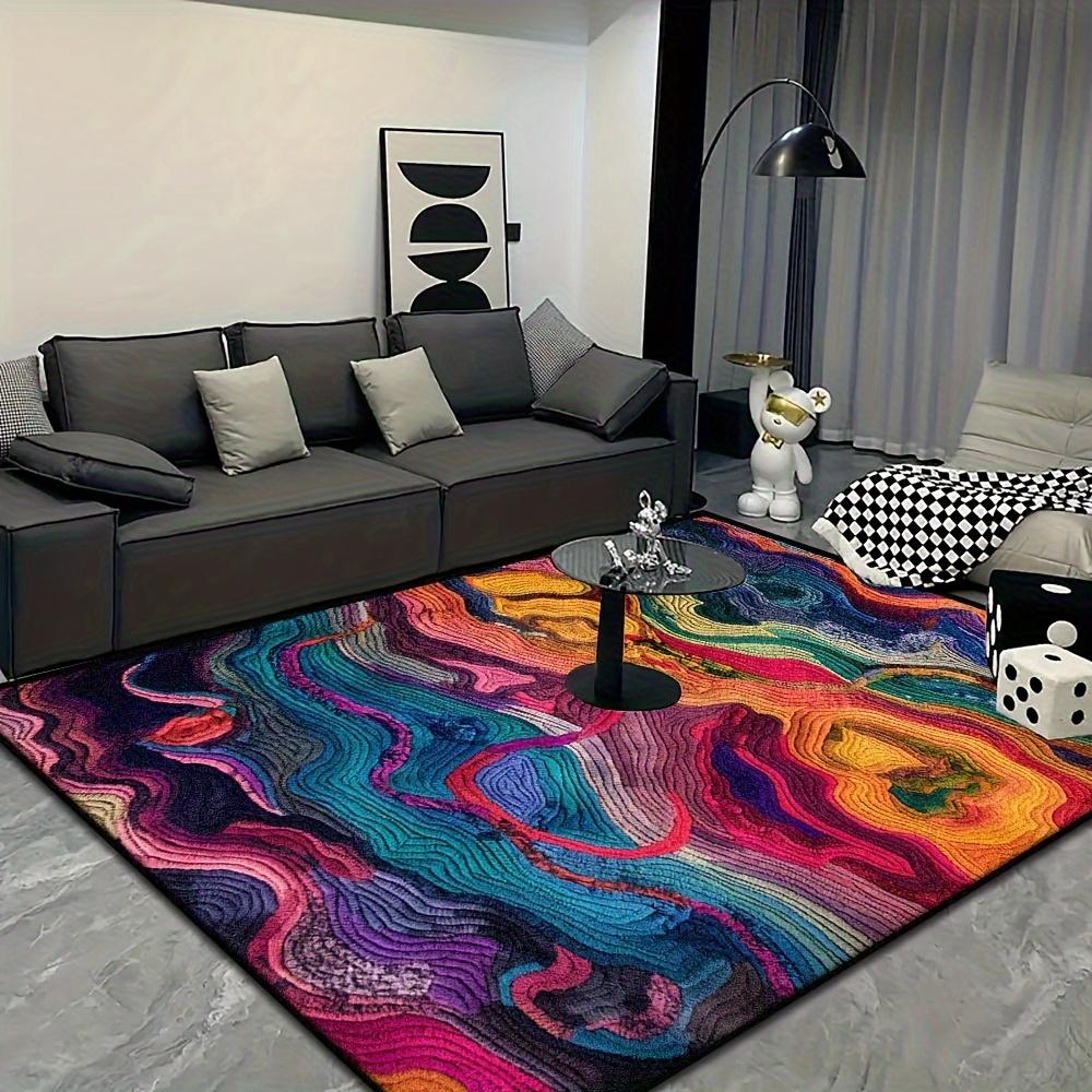 Большой коврик Очень большой Нескользящий Машинная стирка Коврик для пола для помещений и улицы Мягкий Легкий Гостиная Патио Спальня Передняя часть