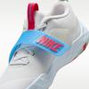 Kids' Sneakers Nike Team Hustle D12 PS 'Off-White Aurora Blue Tropical Pink Arctic Green'