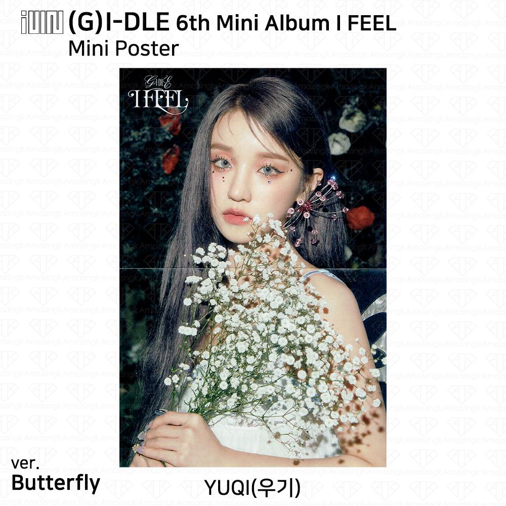 (G)I-DLE G-IDLE IDLE 6-й мини-альбом I Feel Фотокарта Polaroid ID Card MIYEON