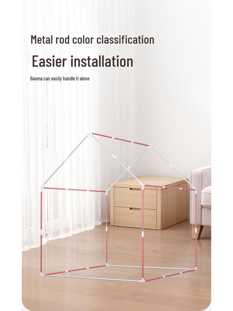 Принцесса Замок Игровая палатка для дома: Подарок на день рождения для девочки и уютное место для сна