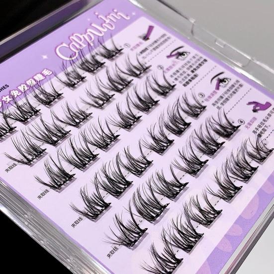 36 пар/набор накладных ресниц, естественный вид, пушистые, многоразовые, женские, индивидуальные, накладные ресницы, инструменты для макияжа на сцене и вечеринке