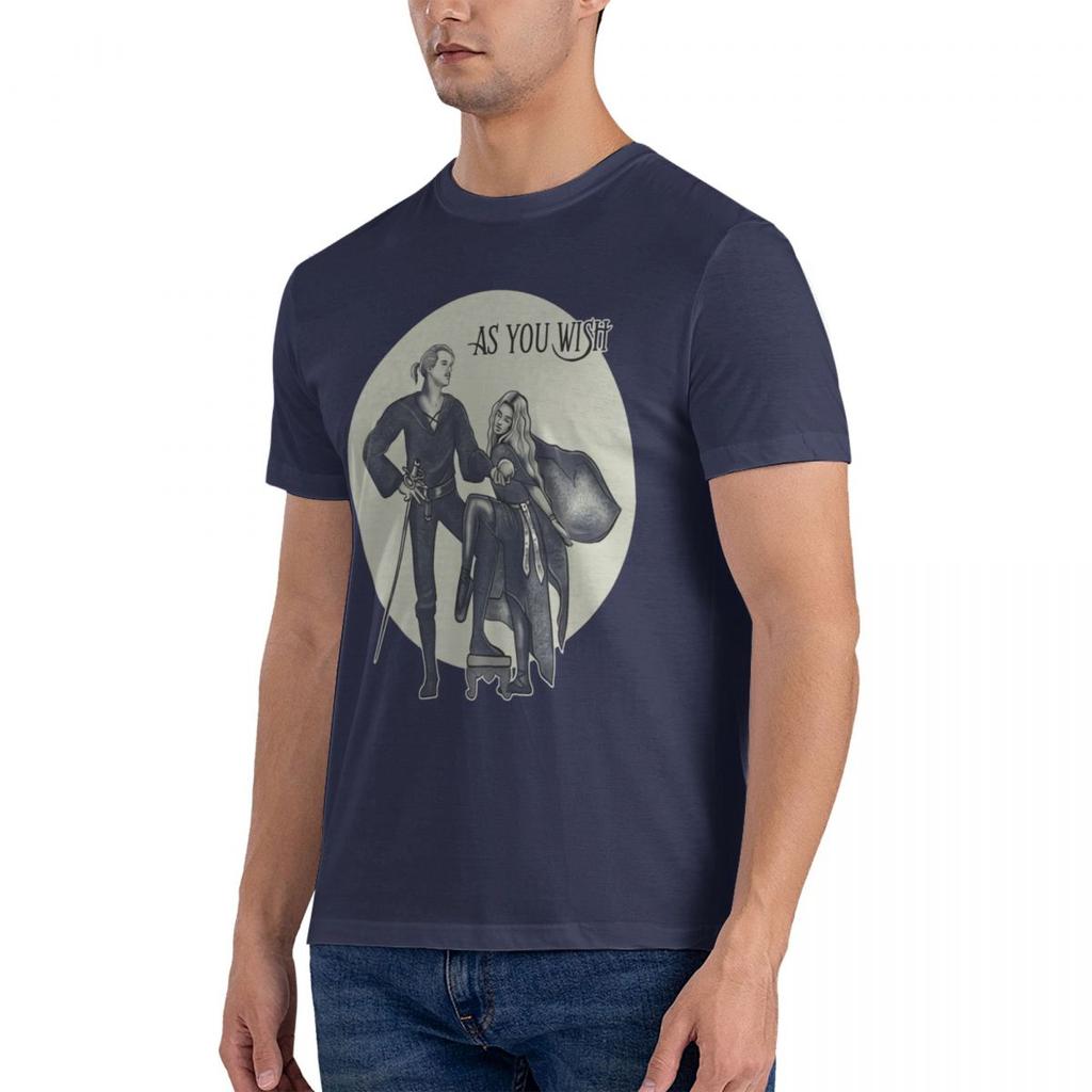 Футболка с принтом «Принцесса-невеста» по вашему желанию, забавная, мужская, с коротким рукавом, повседневная, свободная, дышащая и удобная, большого размера