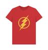 ПРЕМИУМ ОФИЦИАЛЬНАЯ Футболка унисекс с графическим логотипом The Flash
