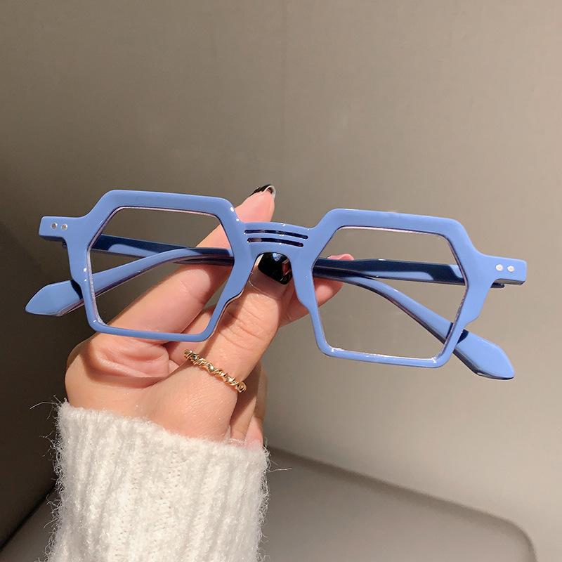 Fashion Vintage Anti Blue Light Optical Glasses Frames Women For Men Luxury Brand Designer Trend Myopia Eyeglasses Frame