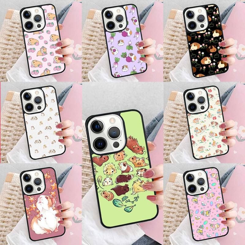Guinea Pig Phone Case For iPhone 17 Air 15 16e 14 13 Pro Max Coque 12 11 Pro Max PLUS cover