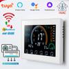 TUYA WIFI/RS485 Modbus RTU Программируемый термостат для управления 2/4-ходовым клапаном Отопление/Охлаждение HVAC Воздушная система 24В/220В