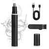 EKQYTUJ Nose Hair Cutter Rechargeable USB Nose Hair Trimming Electric Long Hair Cutter Ear Hair Cutter Washing with Water Nose Hair Cutter with