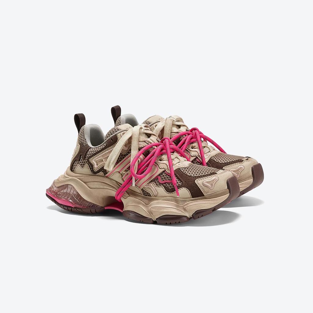 Женские кроссовки в ретро-стиле «Dad Shoes» из состаренной кожи – Тренд осени 2025, Повседневные кроссовки с воздушной подушкой, Увеличивающие рост