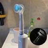 10Pcs Toothbrush Cover Washable Widely Compatible Waterproof Reusable Dustproof Keep Clean Lightweight Electric Toothbrush Clear Protector for Oral-B