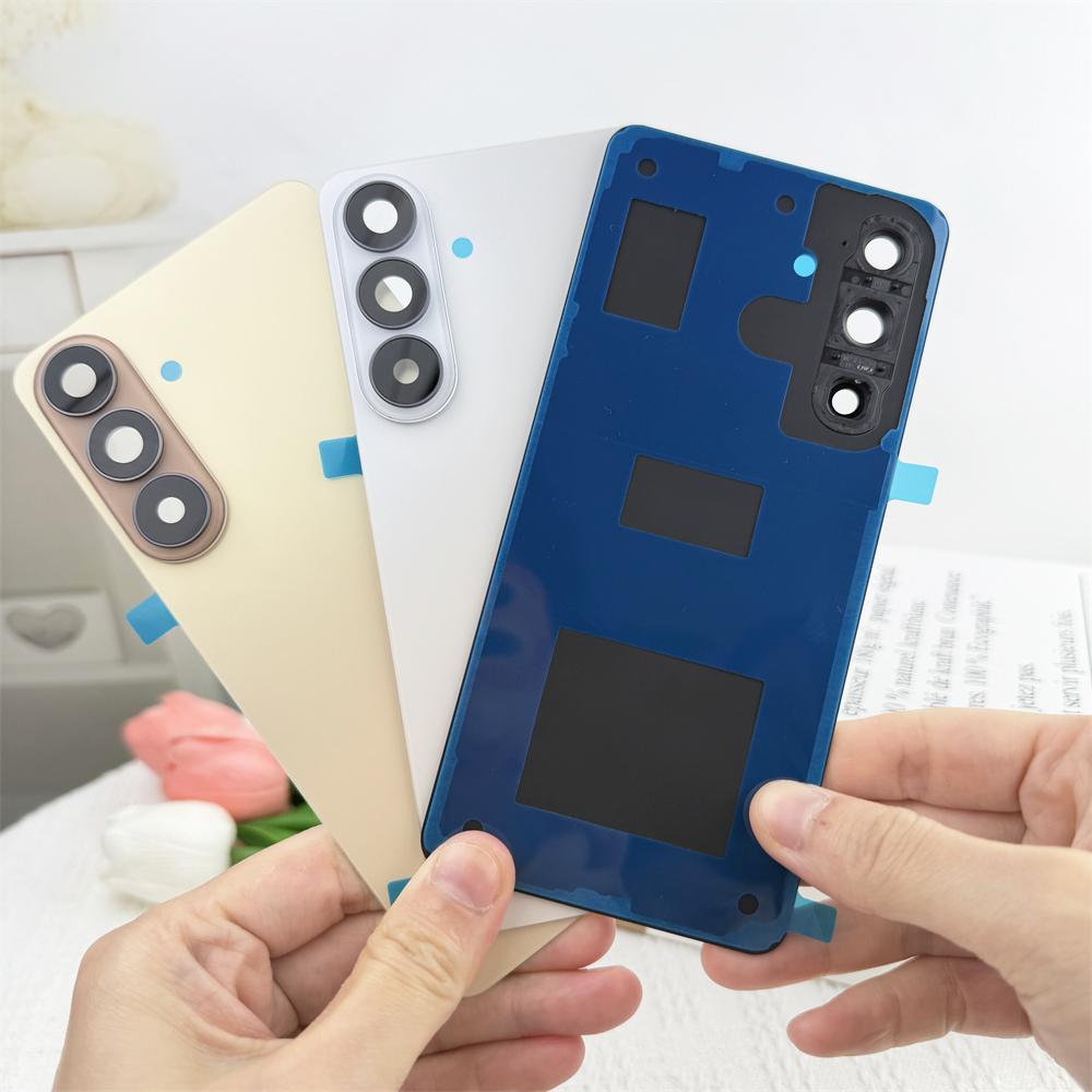 Задняя стеклянная крышка для SAMSUNG Galaxy S26 Plus S26+ Задняя крышка аккумулятора Жесткая Крышка заднего корпуса с объективом камеры