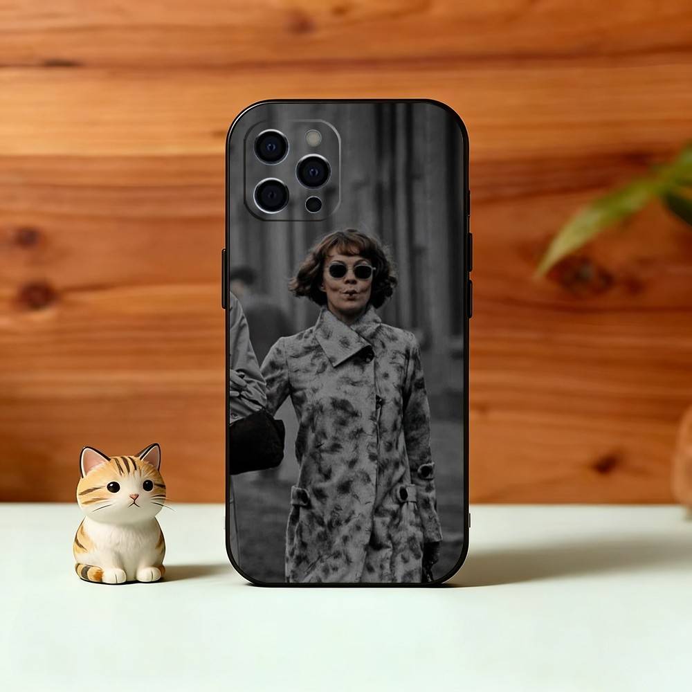 Чехол для телефона P-B-Polly Серый Для iPhone 17, 16, 15, 14, 13, 12, 11 Plus, Pro Max, Другие Мягкий Черный Чехол