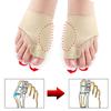 2Pcs=1Pair Big Toe Hallux Valgus Corrector Orthotics Feet Care Bone Thumb Adjuster Correction Pedicure Socks Bunion Straightener