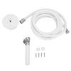 Hand Press Shower Head with 2.5M Hose Side Mount Stainless Steel Water Saving Pressurized Shower Kit for Yacht RV